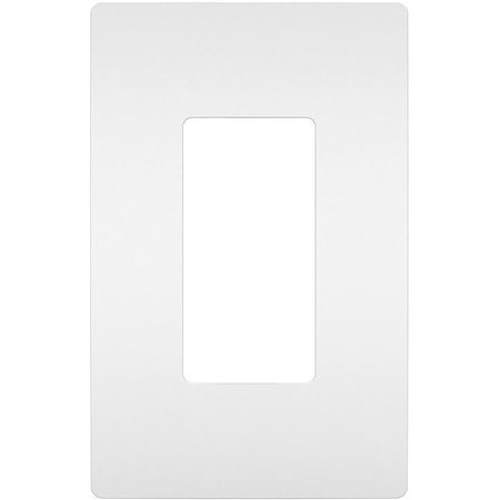 Pass & Seymour Receptacle Wall Plate, Number of Gangs: 1 Polycarbonate, Matte Finish, White RWP26WAMCC6