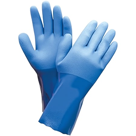Assurance PVC Dipped Glove with Interlock Liner and Rough Finish, 12" Length 269608