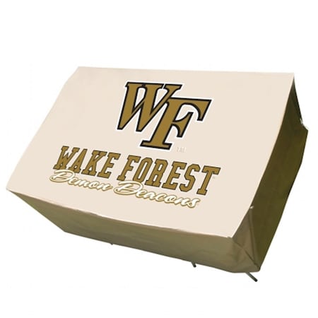 Mr. Bbq Wake Forest Demon Deacons Rectangle Patio Table Cover 151118
