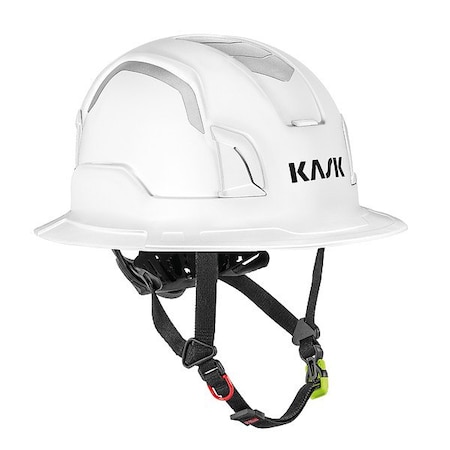 Kask HardHat, ZenithX2FullBrimFRHiViz, Wht WHE00151-760