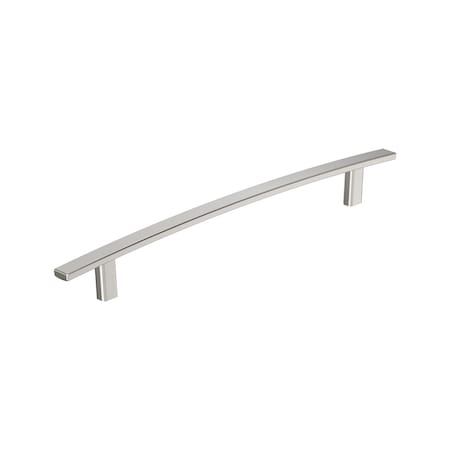 Amerock Cyprus 10-1/16 inch 256mm Center-to-Center Polished Nickel Cabinet Pull BP26210PN