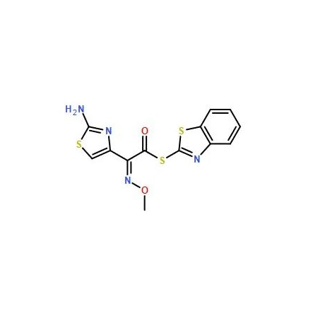 Ak Scientific S-2-Benzothiazolyl 2-amino-alpha-(methoxyimino)-4-thiazolethiolacetate (1g), CAS 80756-85-0 K438-1g