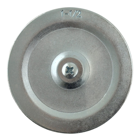 Brah Electric 1.5 Knock-Out Filer with 3 piece, gasketed, with center hole KOFG-1-50-BP