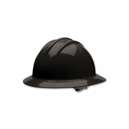 Bullard C30 Classic Full-Brim Hard Hat, 6-point Ratchet, Black 216-33BKR