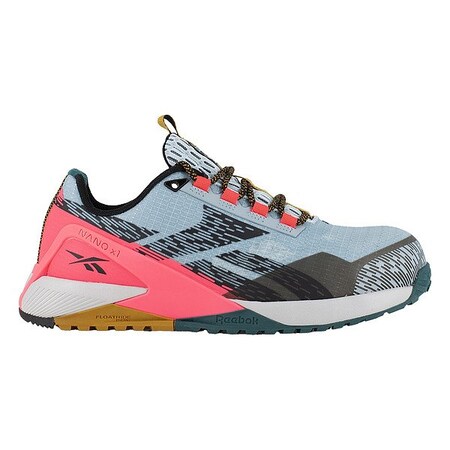 Reebok Women's Athletic Work Shoe, Salmon, Slate Blue, 7, RB382 RB382-M-07.0