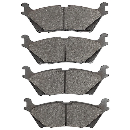 Dfc Police Pads, Disc Brake Pad Set,  1911-2383-00