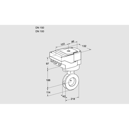 Honeywell Kromschroder IBAF150/100Z05/20-60W3T KS88302140