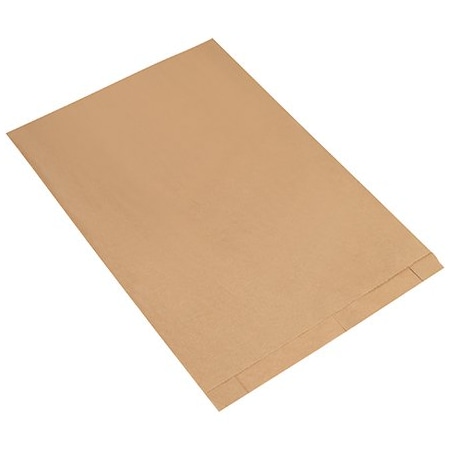 Bsc Preferred 22 1/5 x 7-1/2 x 30'' Kraft Gusseted Merchandise Bags, 125PK BGM114K