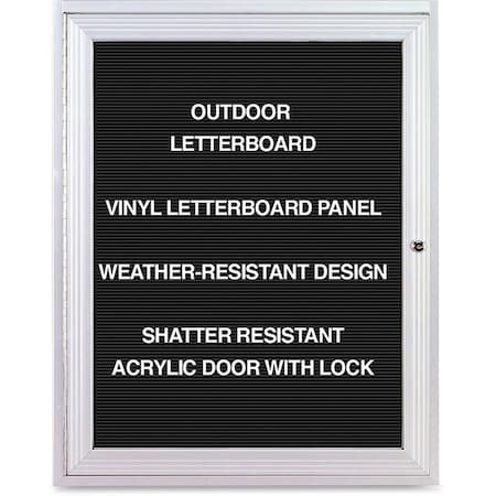 Ghent Message Center 36"H x 24"W, Black PA13624BX-BK