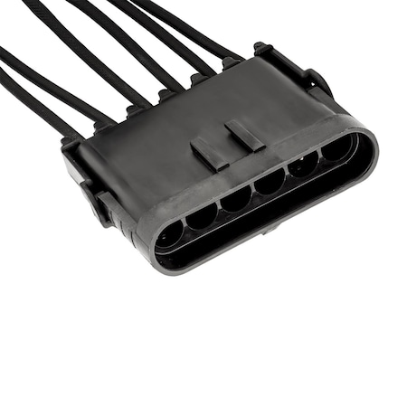 Auveco Weather Pack In-Line 6-Way Shroud Harness Connector 23126