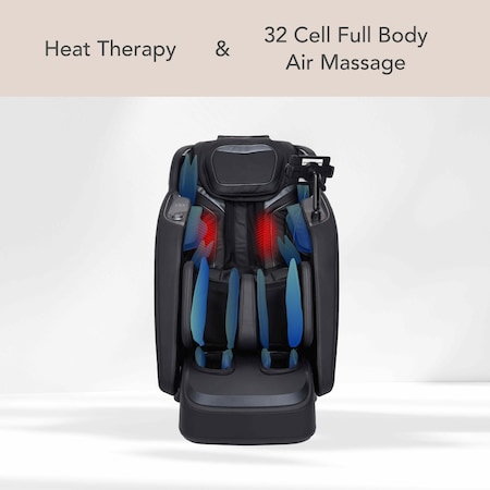 Osaki Titan Zero Gravity Massage Chair with Heated Rollers and Full Body Air Compression TP-Ronin 4D