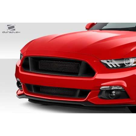 Duraflex 2015-2017 Ford Mustang Upper CVX Grille, Signature Black - 2 Piece, 2PK 113495