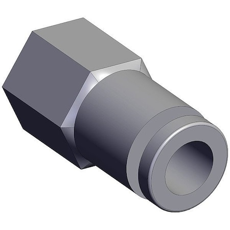 Smc Push-Fit Fitting, Straight KQG2F07-N01