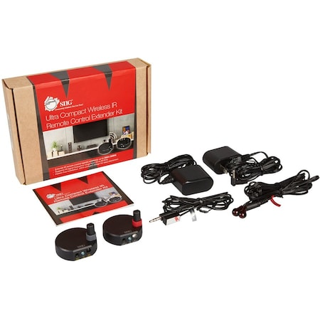 Siig Ultra Compact Wireless Ir Remote Control Extender Kit 200M Extends Ir CE-RC0014-S1