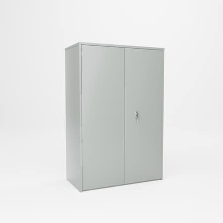 Pucel Wardrobe Locker with 3 Drawers, 48 in W x 78 in H x 24 in D, With Padlock Hasp, Putty WSC-4872-24-3DL-HASP
