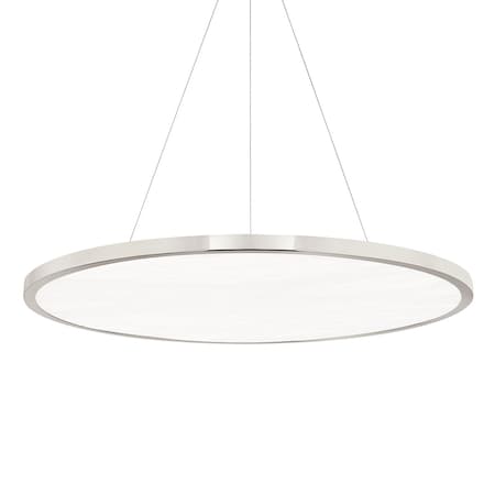 Hudson Valley Lighting Eastport 1 Light Chandelier 36 In. Polished Nickel 6336-PN