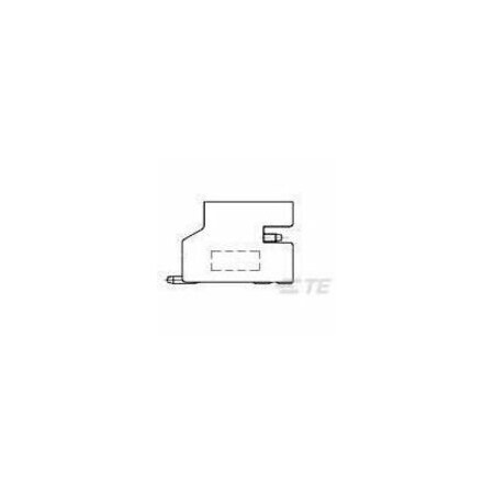 Te Connectivity PCB Mount Header, 250V AC/DC, 0.299 in, 5.5 mm 1-1775469-1