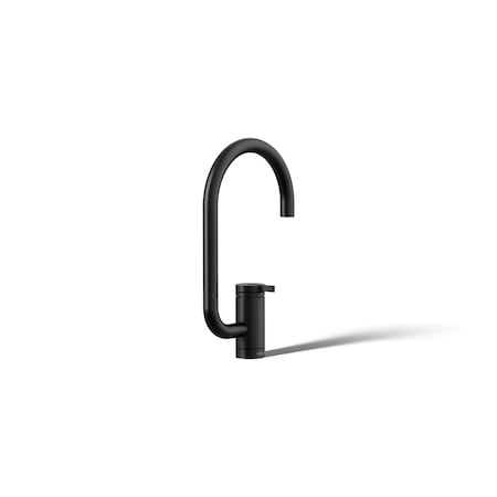 Kohler Components Single-handle bar sink faucet with two-function extended-reach spout K-28277-BL
