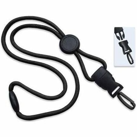 Brady LANYARD STANDARD, ROYAL, 1/4in, POLYPROPYLENE ROUND MATERIAL, ROUND SLIDER, NEW DTACH PLASTIC 2135-4581