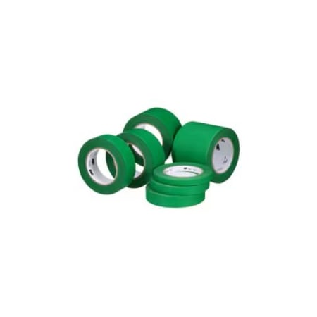 3M UV-Resistant Masking Tape, 4.8 mil Thick, Green, Rubber Adhesive UVG