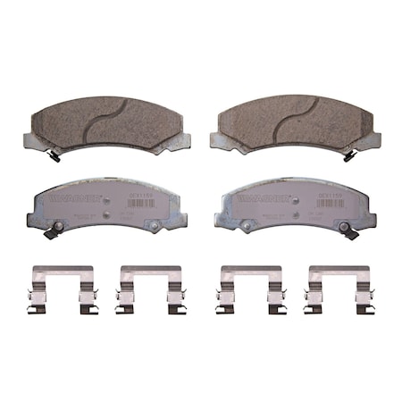Wagner Brake OEX Front Disc Brake Pad Set Premium Ceramic, OEX1159