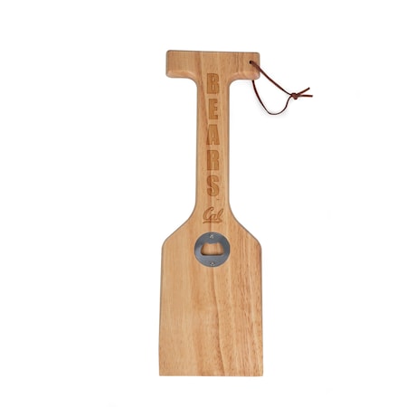 Picnic Time Family Of Brands Cal Bears - Hardwood BBQ Grill Scraper with Bottle Opener, Parawood 871-00-505-073-0