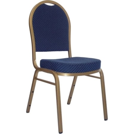 Flash Furniture Hercules Banquet Chair, 17-1/4 in W 20-1/4" L 37-1/2" H, Fixed, Fabric Seat FD-C03-ALLGOLD-H203774-GG