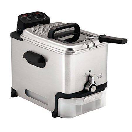T-Fal/Wearever T-Fal Ultimate EZ Clean Pro Stainless Steel Immersion Deep Fryer - Silver FR800050