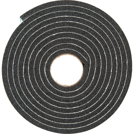 M-D Building Products Building Products 1/4'' x 1/2'' x 10 Ft. Black Sponge Window Seal for Ex-Small Gaps 6577