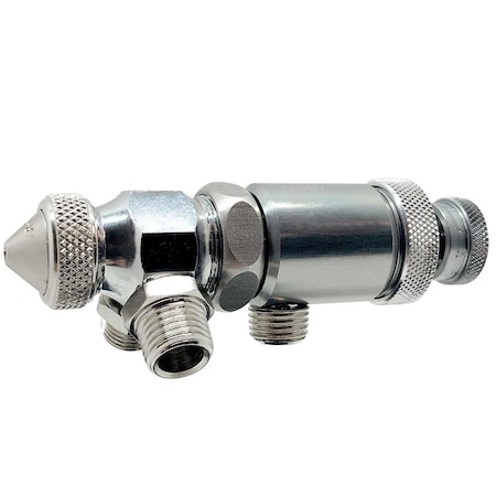 Paasche Auto Spray Gun with separate Atomizing Air and Round Pattern size .021 A-JUAR-0