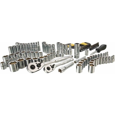 Stanley 1/4", 3/8" Drive Mechanics Tool Set, 123 pcs STMT71652