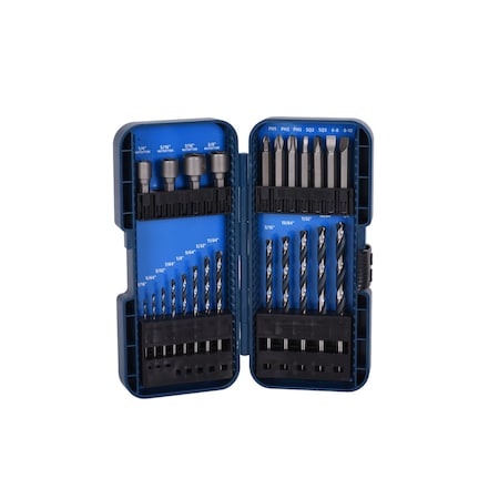 Century Drill & Tool 24 Piece HSS Drill Bit Set 88725