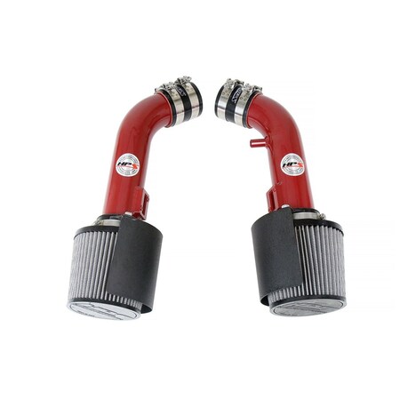 Hps Performance Air Intake Kit with Heat Shield, Red, 827-706R