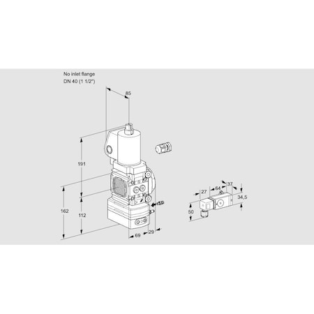Honeywell Kromschroder VAG2-/40R/NWSLAK KS88031865