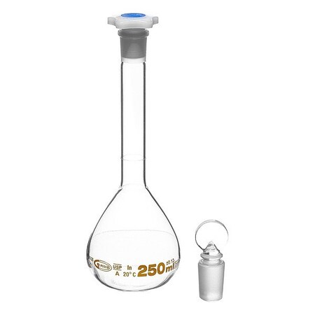 United Scientific Supplies Inc Glass Flasks, Colorless FGWM250