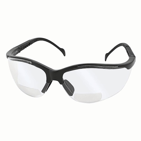 Jorgensen Laboratories Reading Safety Glasses, 2.5 Diopter J1189E