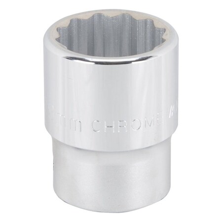 Vulcan Drive Socket, 29 mm Socket, 3/4 in Drive, 12-Point, Chrome Vanadium Steel, Chrome MT-SM6029