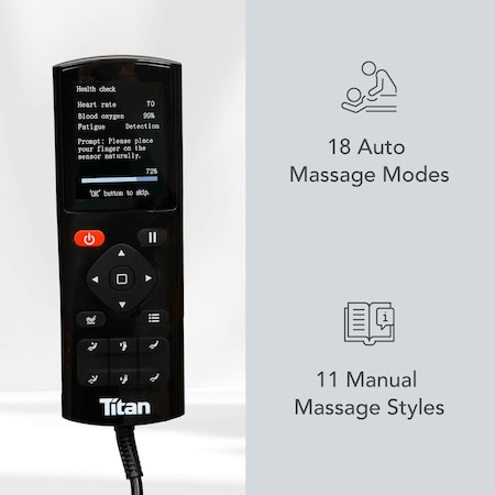 Osaki Titan AI Zero Gravity Massage Chair with Intelligent Body Scan and Full Body Air Compression Rejuv 4D