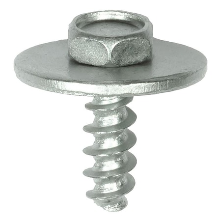 Auveco BMW Hex Head Sems Tapping Screw, 25PK 25395