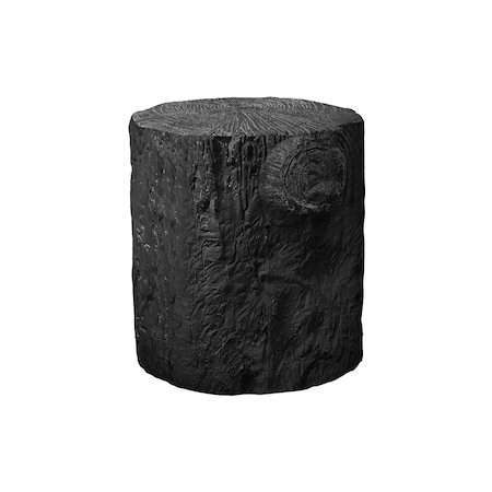 Monarch Specialties Accent Table 25"h, Indoor or Outdoor, Drum, Nightstand, Round, Side Table, Black, Contemporary I 4122