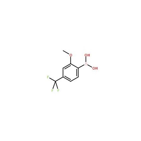 Ak Scientific 2-Methoxy-4-trifluoromethylphenylboronic acid (5g), CAS 312936-89-3 X0698-5g