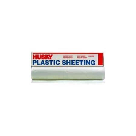 Film-Gard Polyethylene Sheeting, Clear, 1-Mil , 12 x 400-Ft. 625786