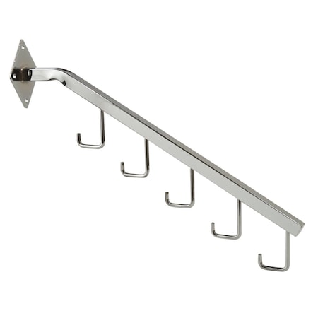 Luggage Loader TB-5H 5 Hook Waterfall for 18 in. Square Tubing - Chrome LU3477517