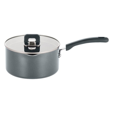 Nutrichef 3.1Qt Saucepan With Lid NCWSTKGRYSAU31