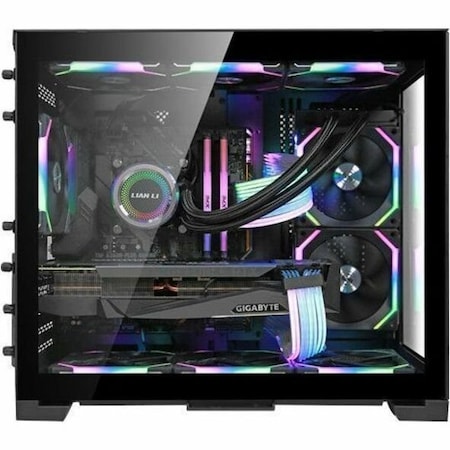 Lian Li Lian-Li O11D MINI -X O11D Mini Tempered Glass Chassis - Black O11D MINI -X