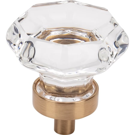 Designperfect 1-5/16 Diameter Round Cabinet Knob, Champagne Bronze/Gold DPA-G23KCBZ