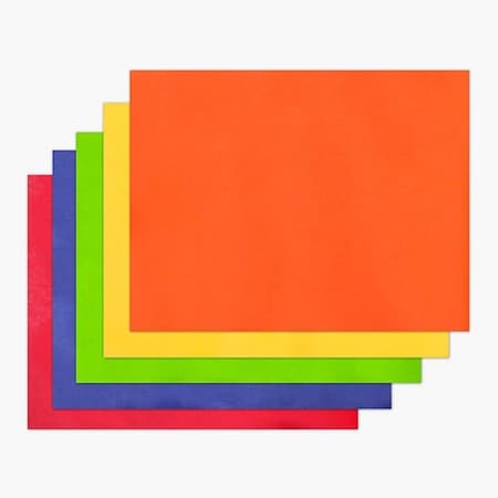 Nashville Wraps Bright Colored Tissue Paper Assortment, 20x30", 120 Sheet Pack, 120PK CT3PTA