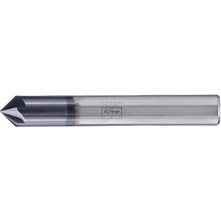 Pferd PFERD Deburring End Mill, 6 flutes, 90Deg 3/8'' Dia, 3/16'' APMX, 3-1/2'' OAL, cylindrical shank 23003022