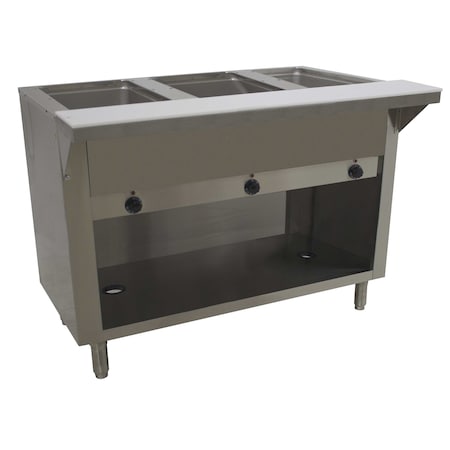 Advance Tabco Hot Food Table electric 47-1/8 in.W x 30-5/8 in.D x 34-1/8 in.H SW-3E-240-BS