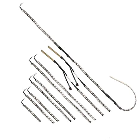 Heise RGB 12 LED Strip Kit w Controller BC-RGB-K1